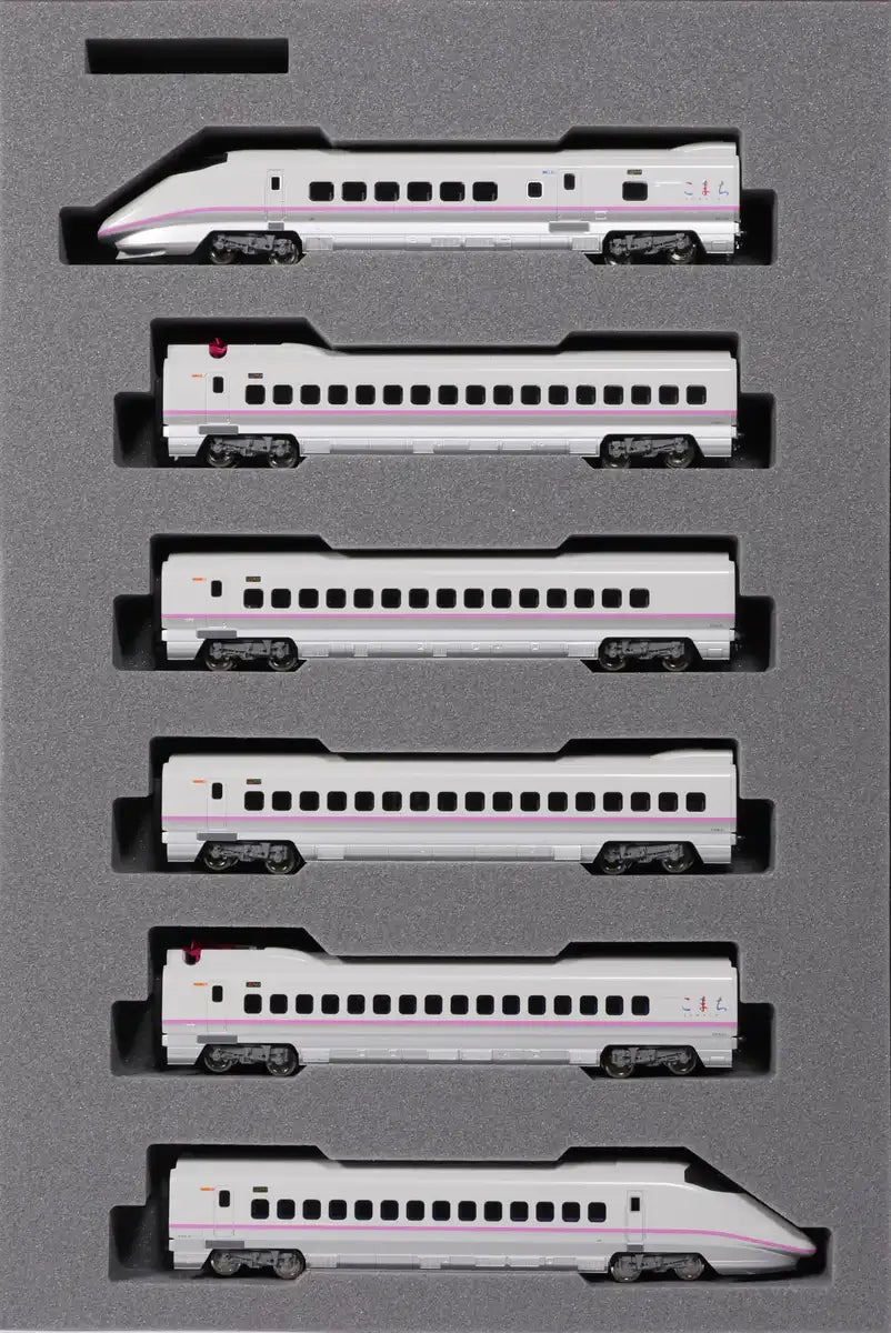 Kato E3 Series Akita Shinkansen Komachi N Gauge 6 Car 10-221 Red Railway Model Train