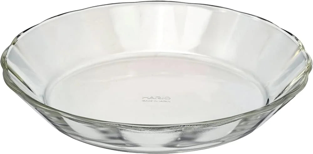 Hario Japan Heat Resistant Glass Plate 1100Ml Buono Kitchen Hpl-110-Bk Clear