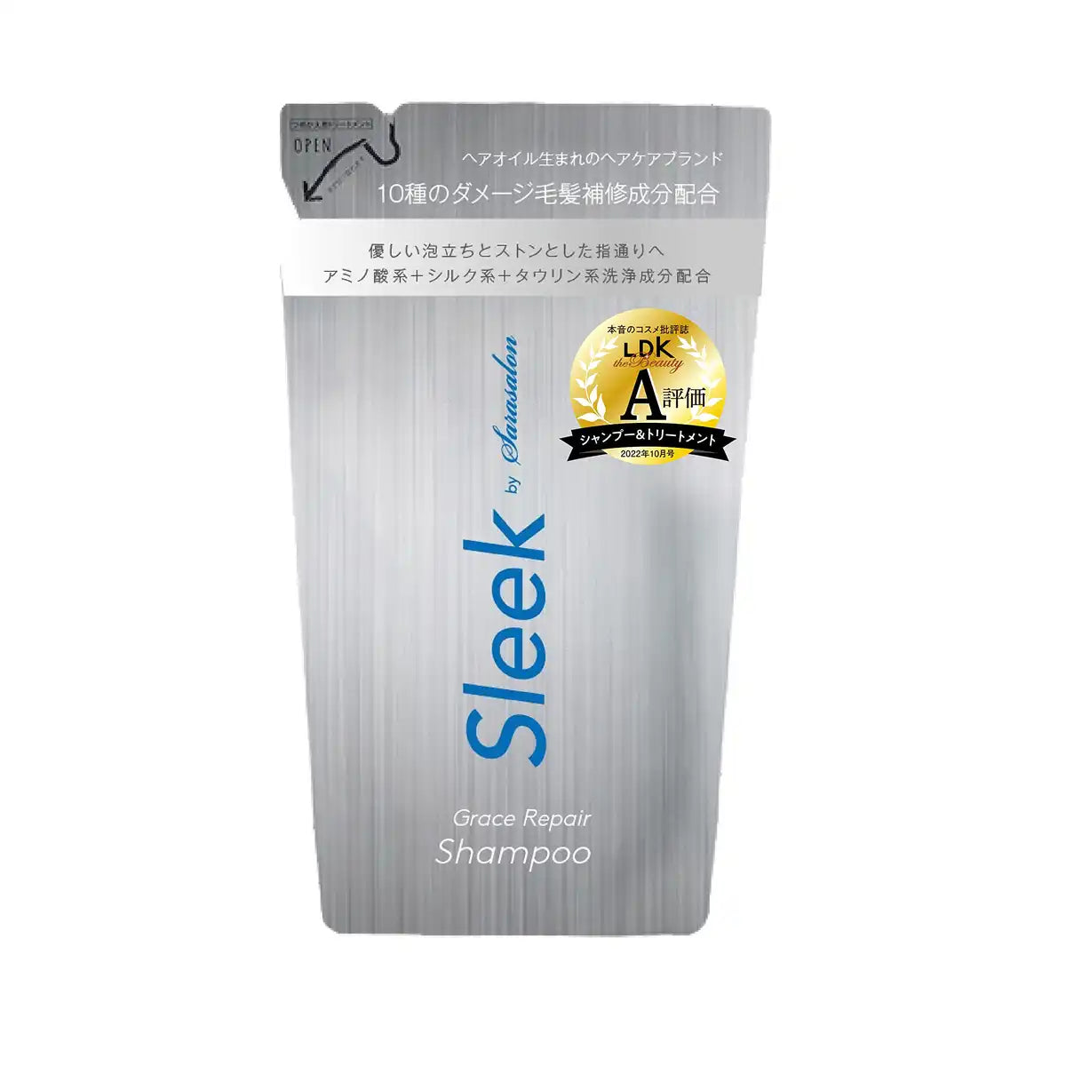 Sleek By Sara Salon Grace Repair Shampoo Refill 340Ml – Sustainably Packaged