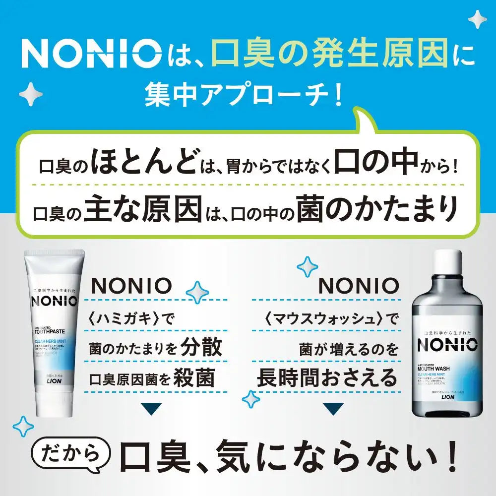 Nonio Mouthwash Splash Citrus Mint 600Ml Fresh Breath Care