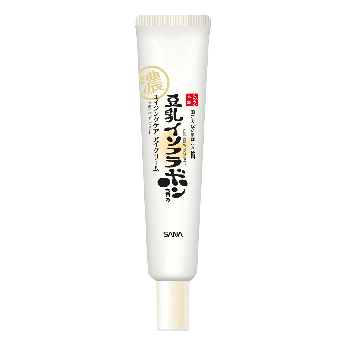 Nameraka Honpo Sana Crème Contour des Yeux Anti-Rides Na 30G avec Isoflavones de Lait de Soja