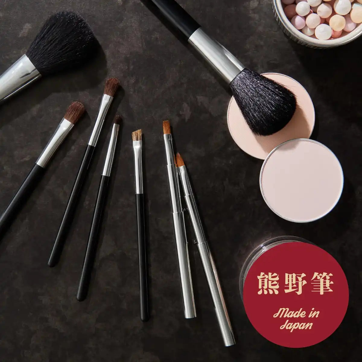 When Kai Cosmeup Japanese Eyeshadow Makeup Brush M Size Professional Quality