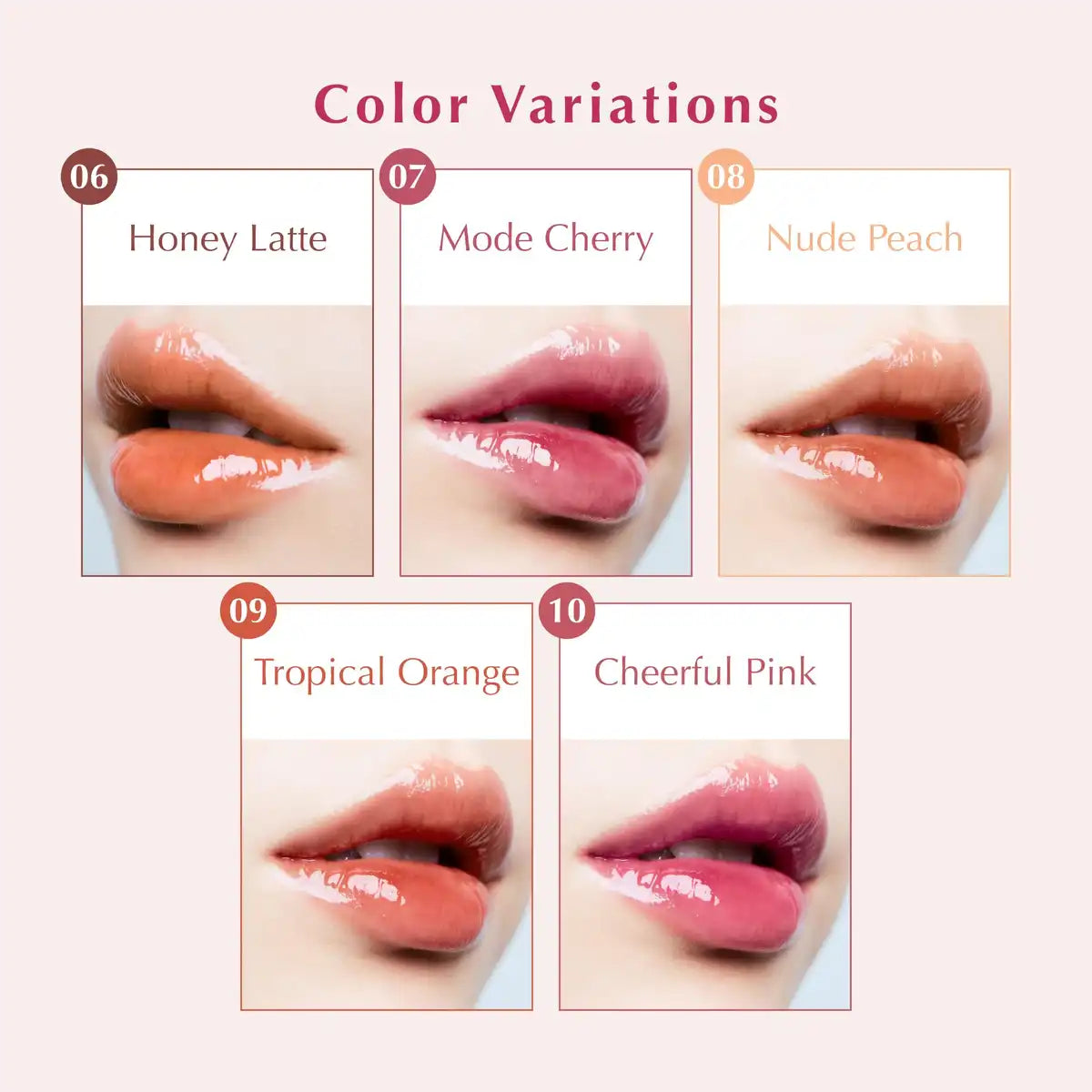 Cipicipi Dewy Film Tint 04 Emotion Lip Tint 2.8G - Hydratation longue durée