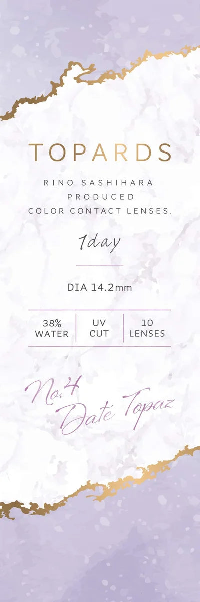 Topaz 10 Sheets 2 Box Set Rino Sashihara Colored Contact Lens Japan