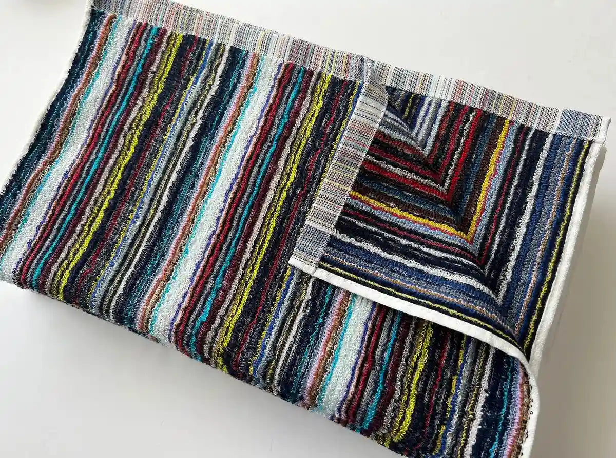 Imabary Japan Eco Towel Face Towel Set Of 5 Multicolor | Imabari Retowel One Wash Remaining Yarn