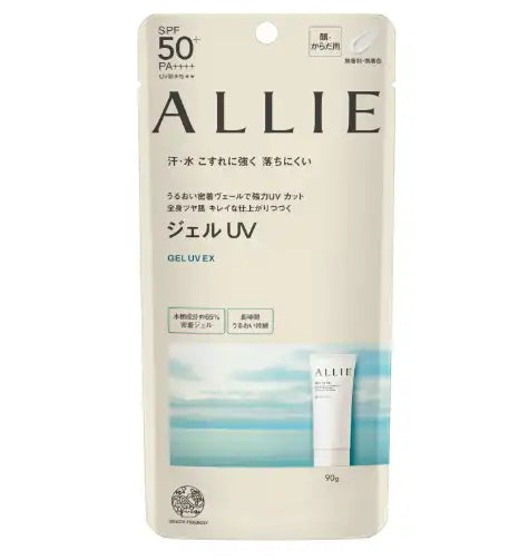 Kanebo Allie Gel Uv Ex SPF50+ 90g - Japanese Sunscreen Products - Japanese Uv Gel