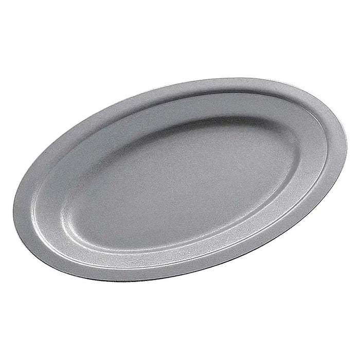 Aoyoshi Japan Vintage Inox Stainless Steel Oval Plate 268Mm