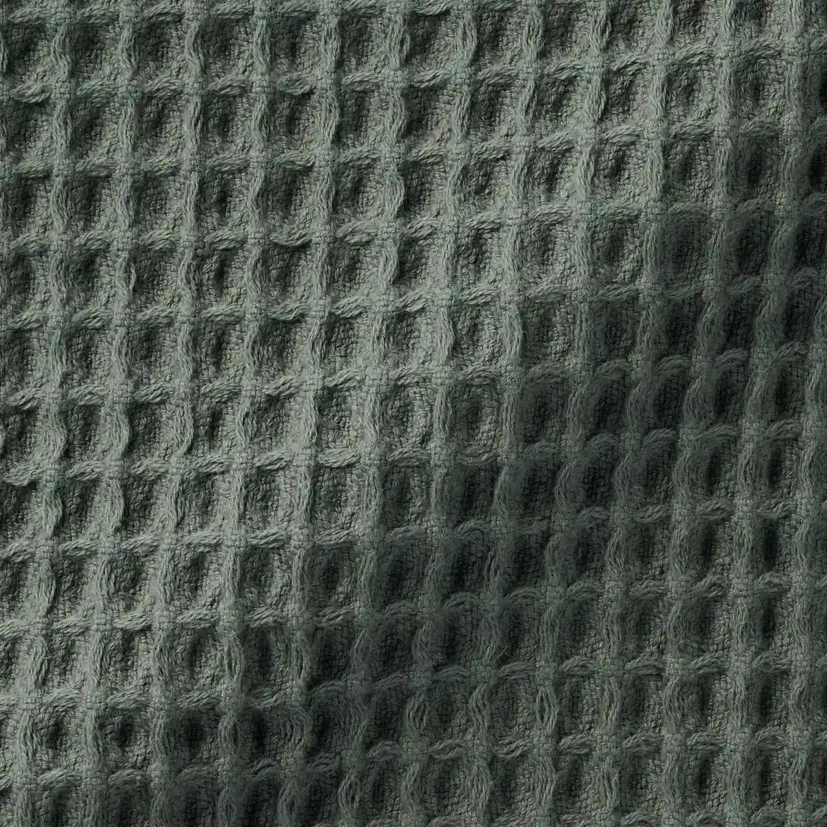 Muji Waffle Hand Towels 10-Pack Green 34x35cm Smooth Touch 84705861