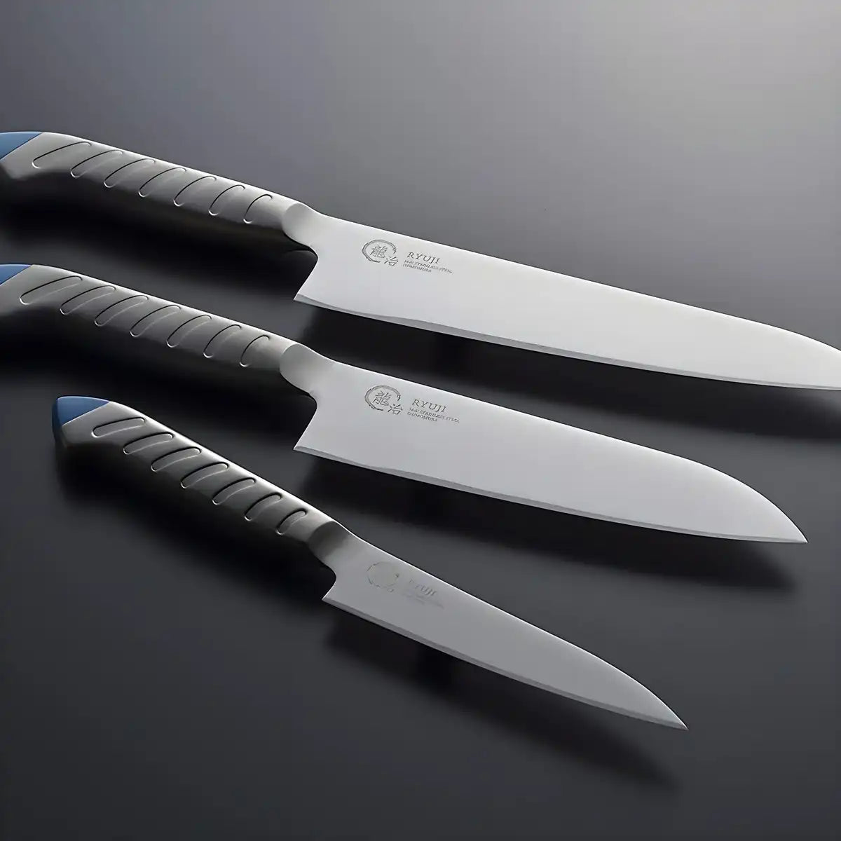 Ryuji Molybdenum Steel Santoku Knife Pink