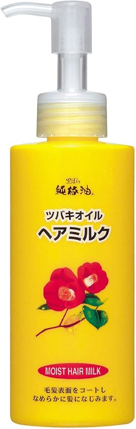 カメリアオイル ブラックローズ ピュアヘアミルク 150ml - 栄養補給 & 保湿