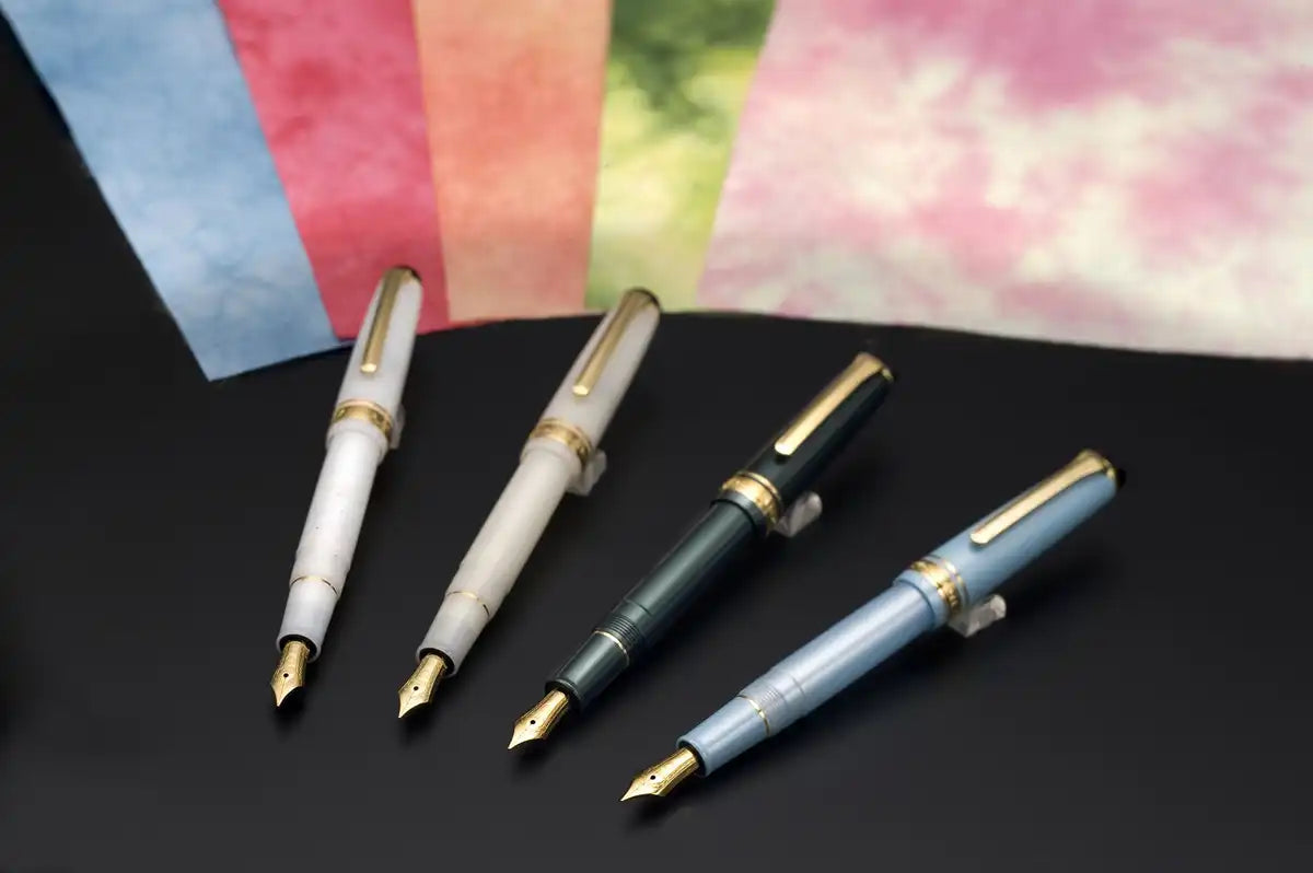 Sailor Fountain Pen Japan 4 Seasons Oribe Setsugetsu Soraha Manyo Extra Fine 11-1224-102