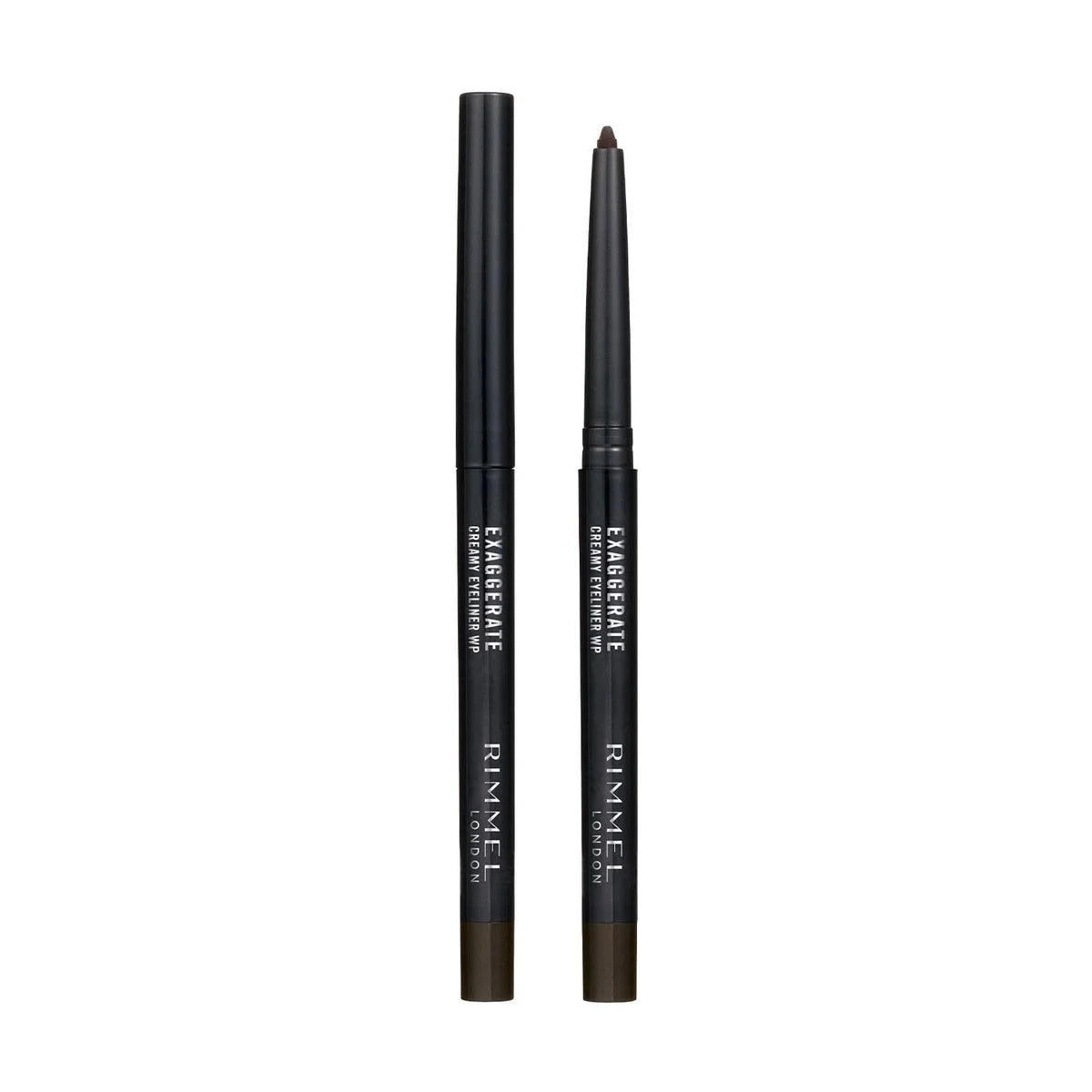 Rimmel Exaggerate Waterproof Eyeliner 002 Brown Creamy Formula 1pc