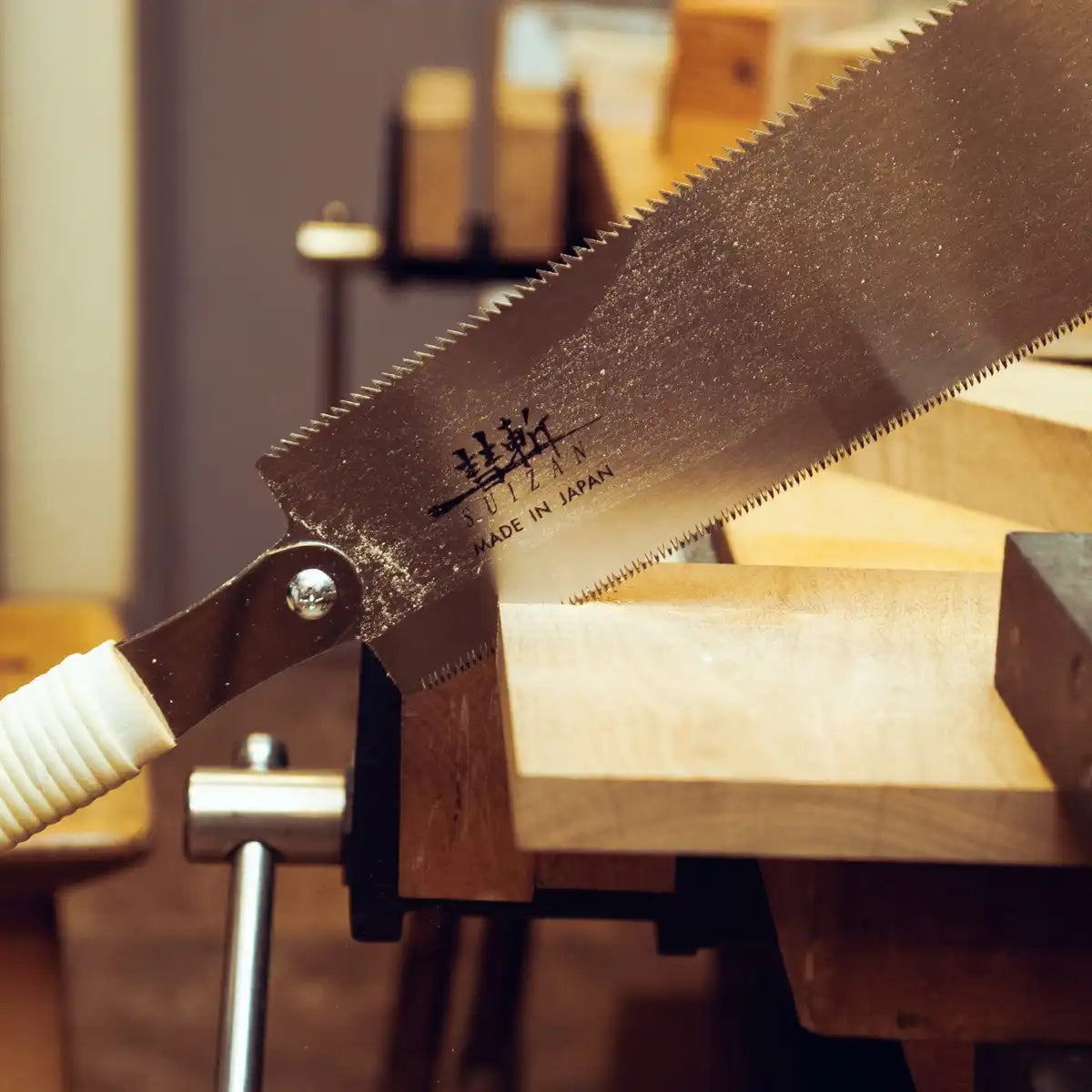 Suizan Double-Edged Saw 240Mm Replaceable Blade Japan For Woodworking