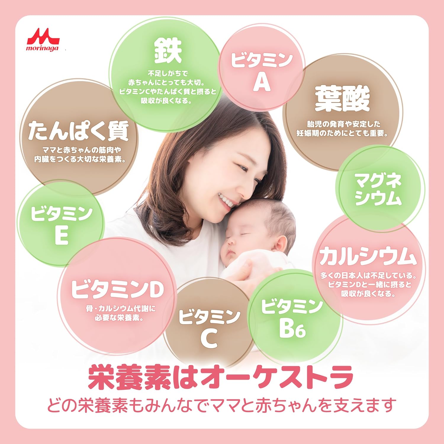 Morinaga Matcha Pregnancy Supplement 20gx10 Servings