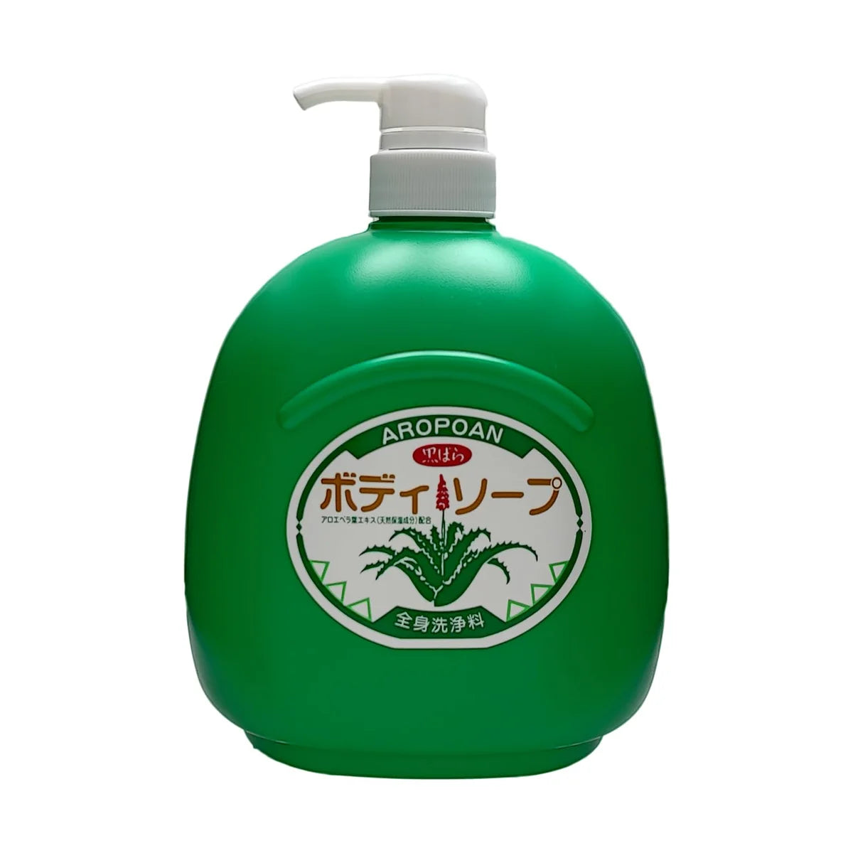 Kurobara Honpo Aropoan 沐浴露 1200Ml 保湿 大容量 清爽型