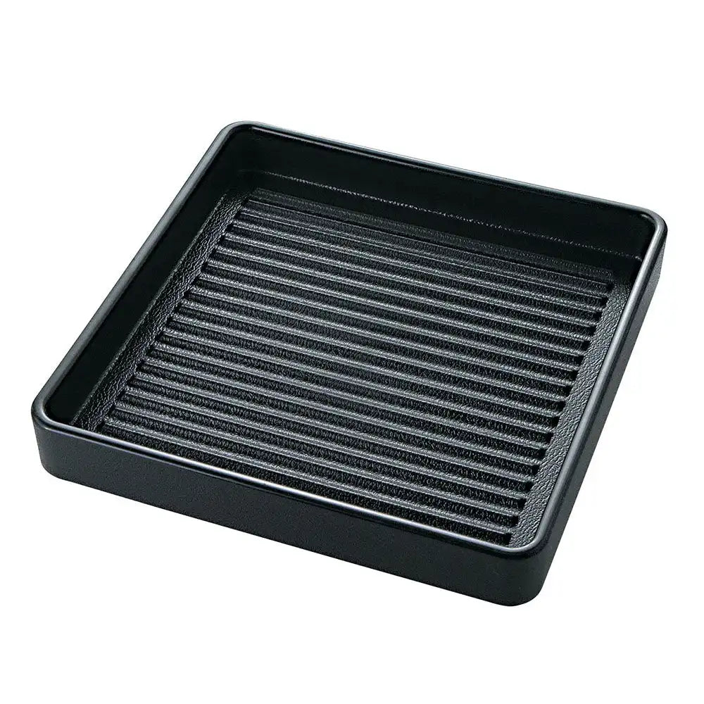 Fukui Craft Square Meat Plate 16㎝ - Black