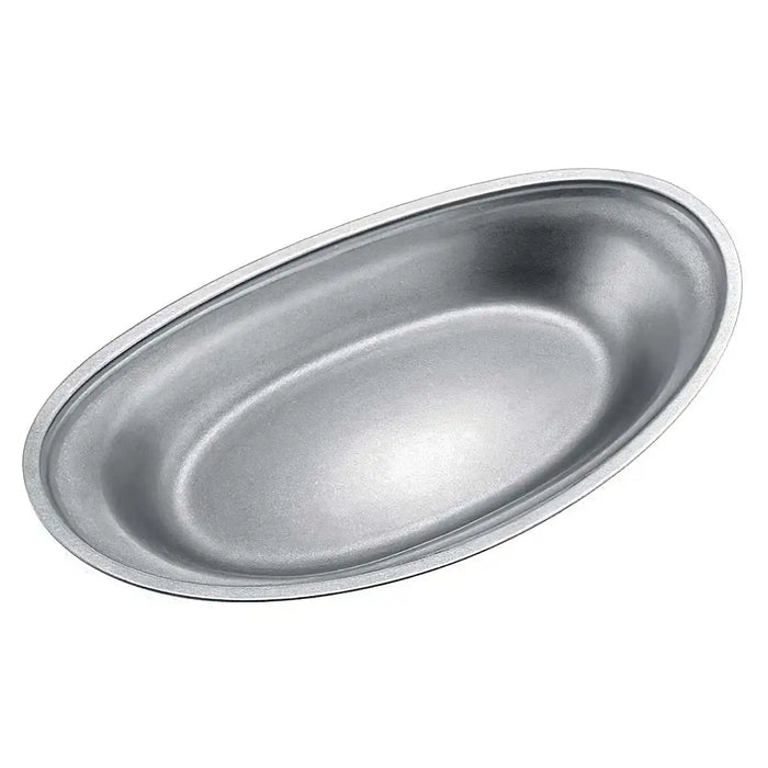Aoyoshi Japan Vintage Inox Stainless Steel Curry Plate Small