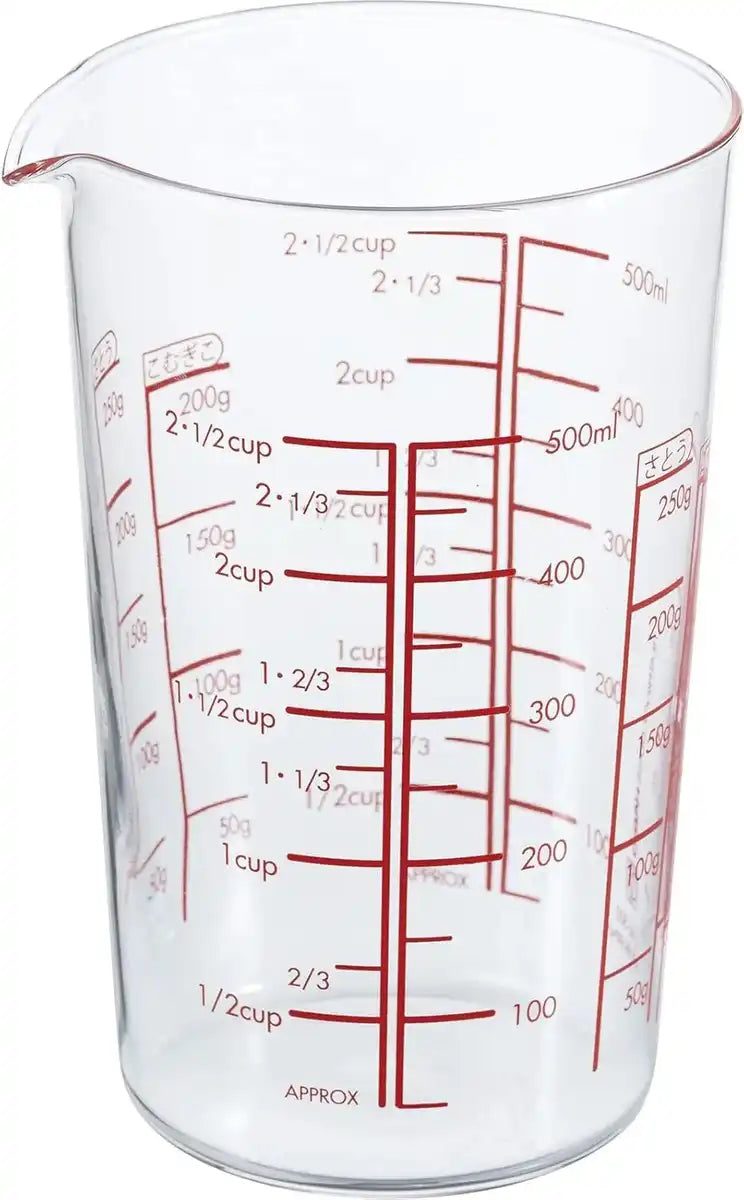 Hario Heat Resistant Glass Measuring Cup Made in Japan