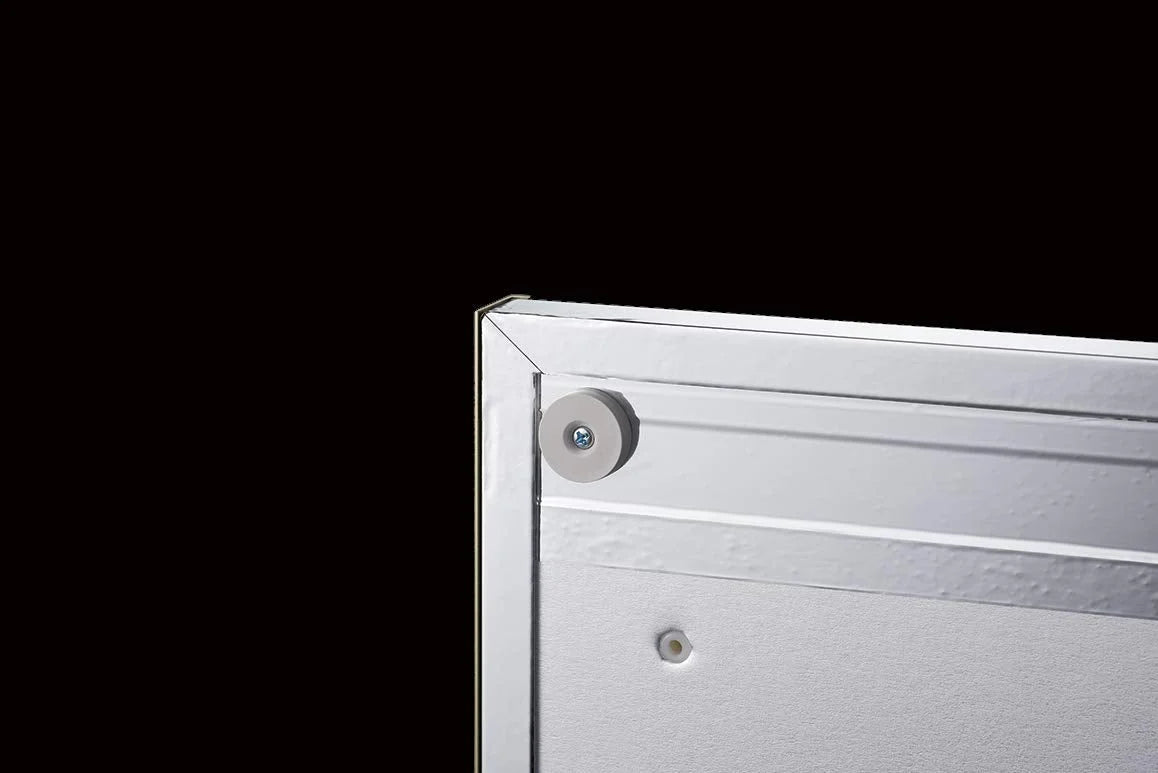 Refex Rmm-1S 30X60Cm Magnet Mirror Silver Made In Japan D2.3Cm