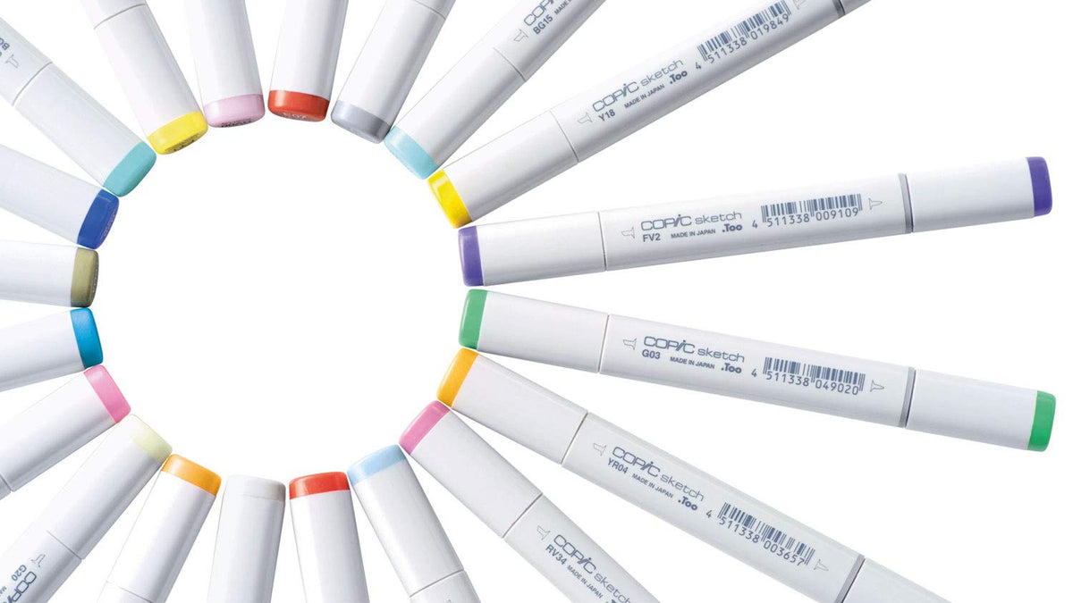 Copic Sketch Markers Blue Bell Pack - Premium Art Supplies by Copic