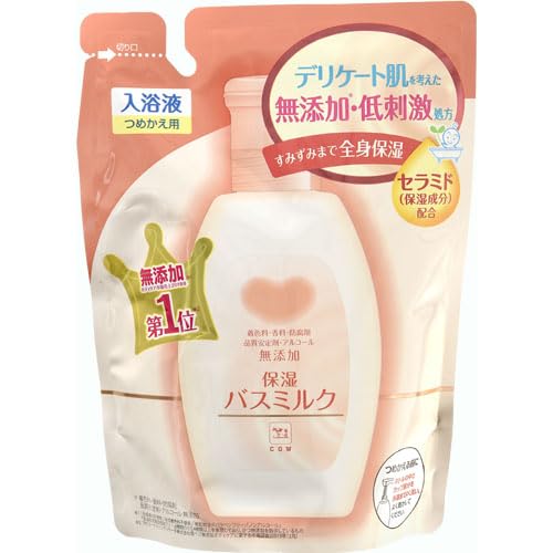 Cow Brand Additive-Free Bath Milk Refill 480ML - Gentle Skincare Solution