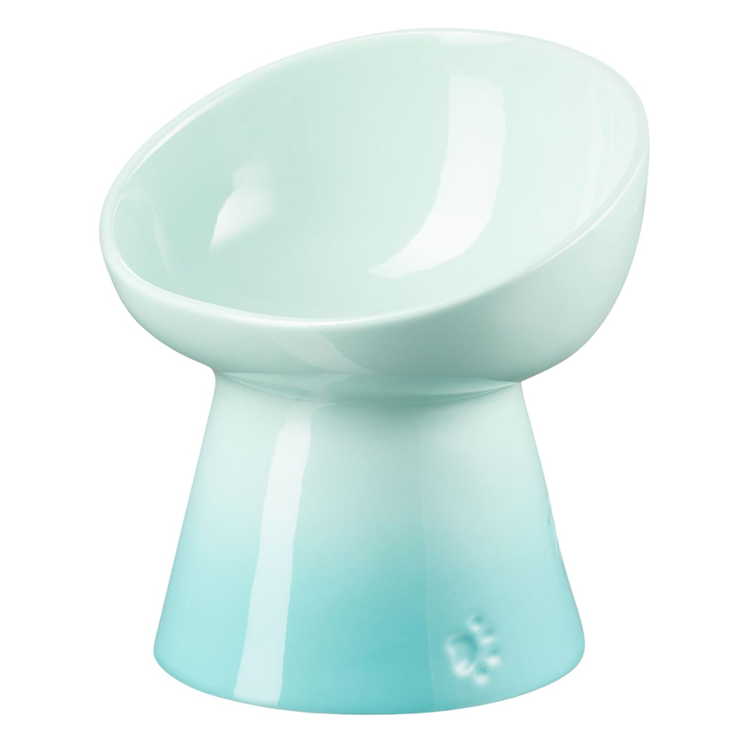 Le Creuset Pet Bowl Deep Cool Mint Microwave Safe Stain Resistant Japan