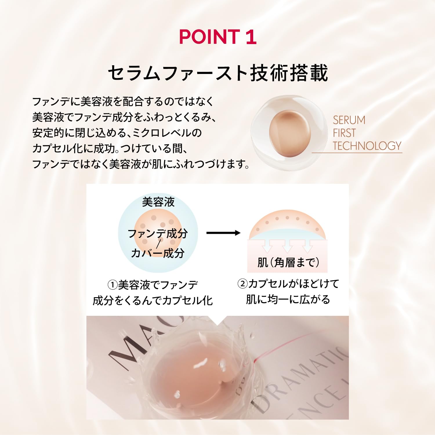 Maquillage Dramatic Essence Liquid Refill SPF50 PA 25ml Ochre 30
