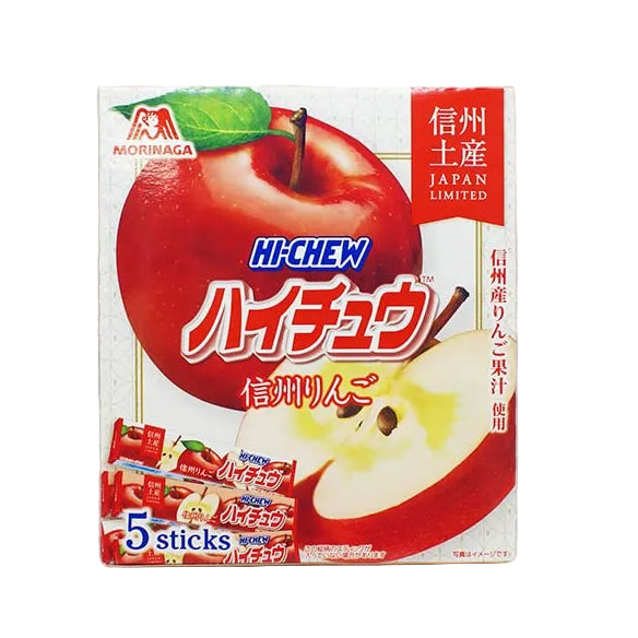 Hi Chew Shinshu Apple Soft Candy 276G 5-Stick Pack by Morinaga