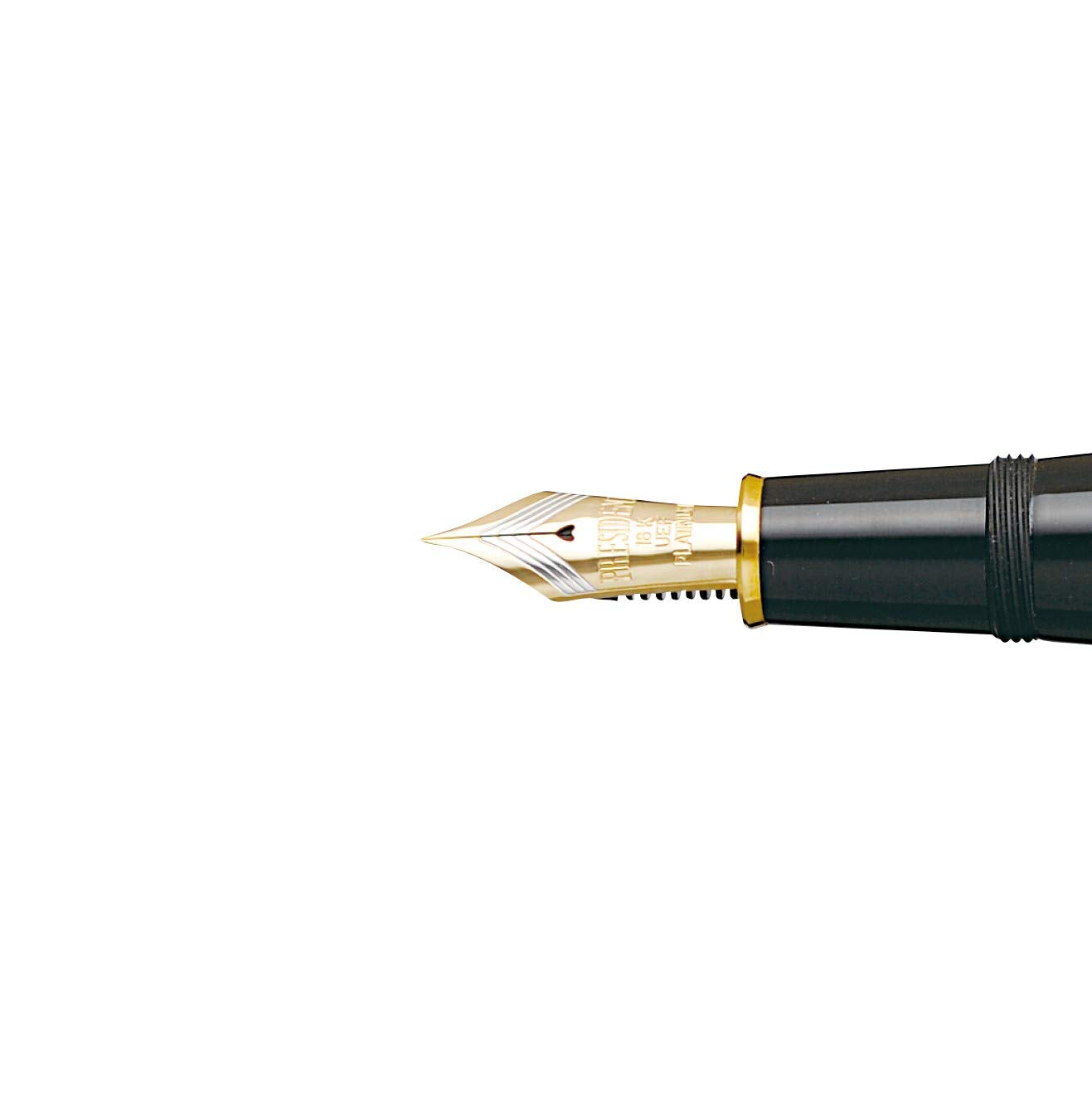 Platinum Izumo Yakumo Painting Silver Line Fountain Pen - F Fine Point Dual-Use Regular Import - Piz-80000N 91-2