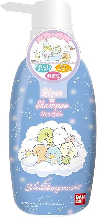 沖洗洗髮精 Sumikkogurashi 溫和清潔,適合所有髮質