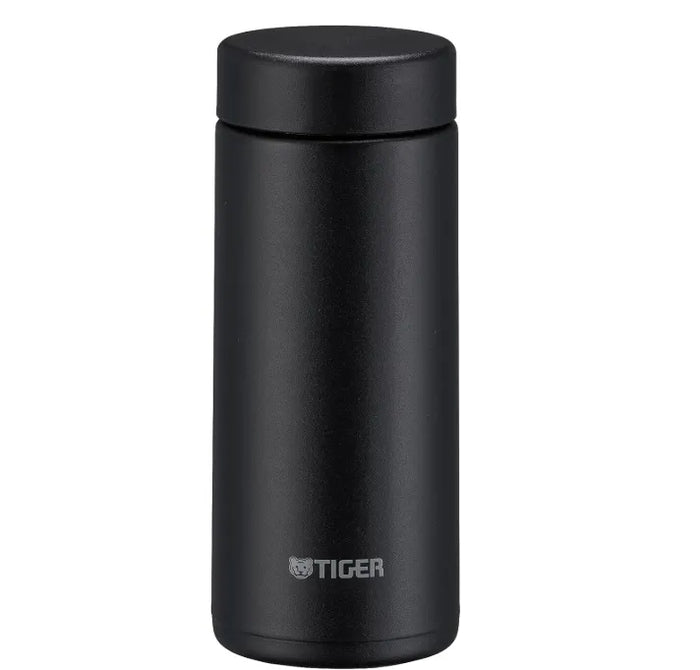 Tiger Thermos Water Bottle 350Ml Screw Mug Bottle 6 Hours Insulation Cold Insulation Home Tumbler Available Steel Black MMZ-W035KK