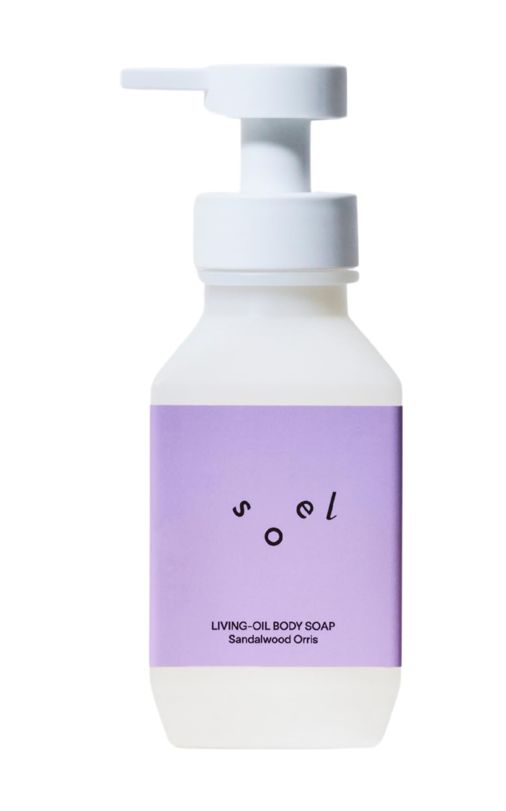 Savon corporel à l'huile de bois de santal et d'orris Soel Living 400ml Formule naturelle