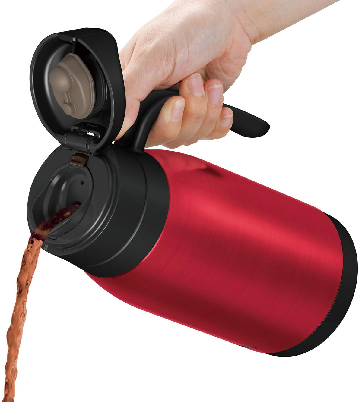 Thermos Clear Red Field Pot 1.5L Capacity - Thermos Thy-1500 Cl-R