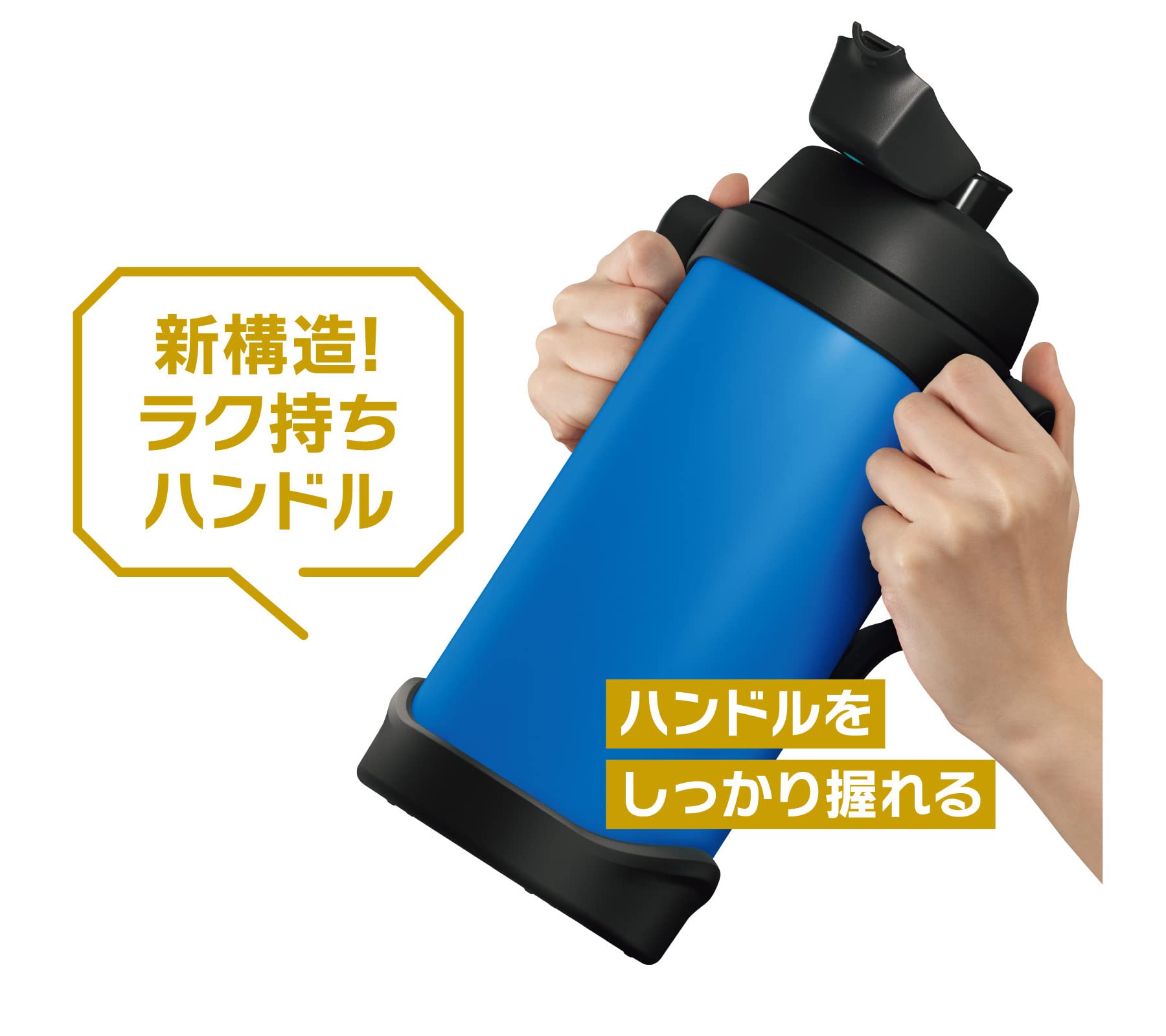Thermos 2L Blue Sports Jug - Vacuum Insulated Fjq-2000 Thermos