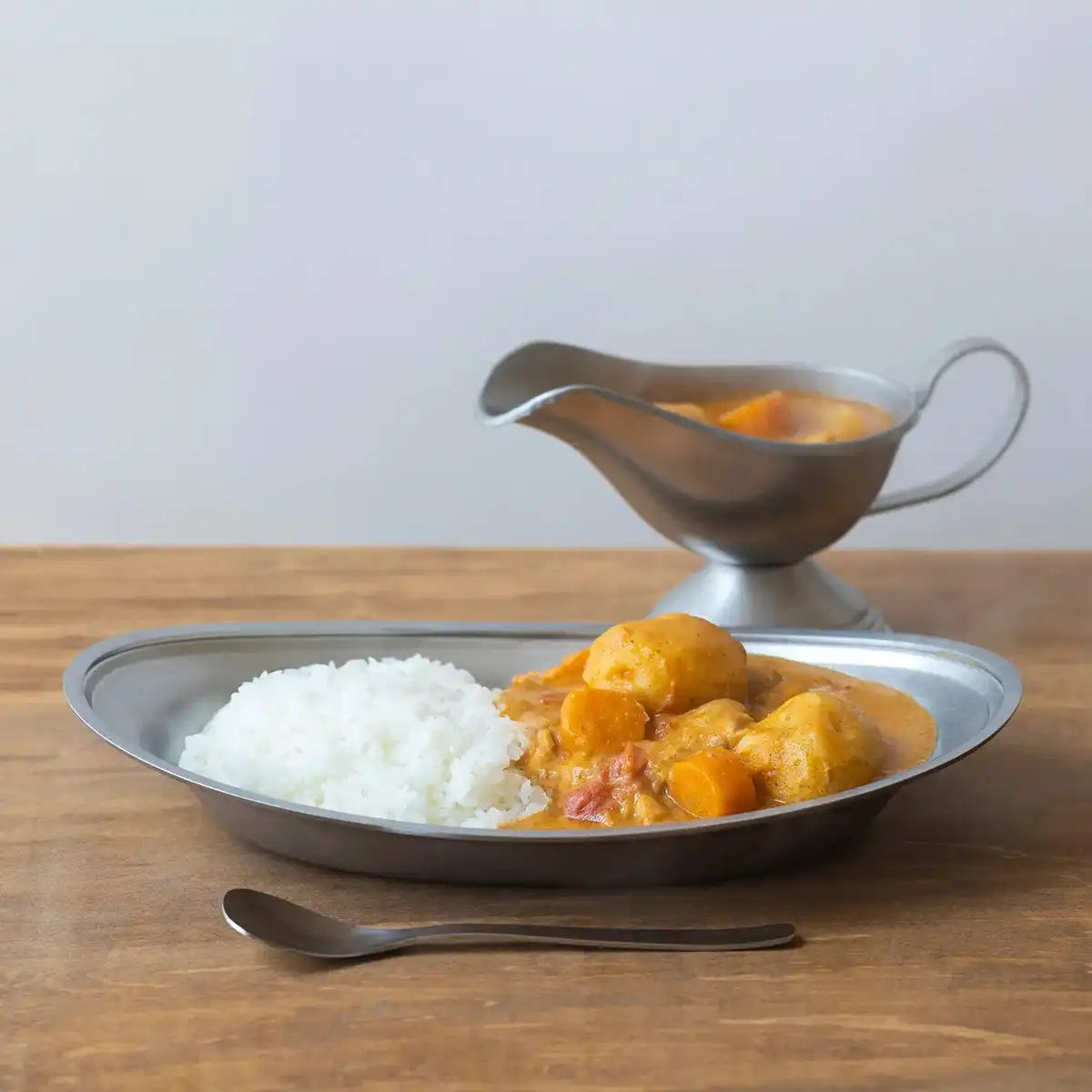 Aoyoshi Japan Vintage Inox Stainless Steel Curry Plate Small
