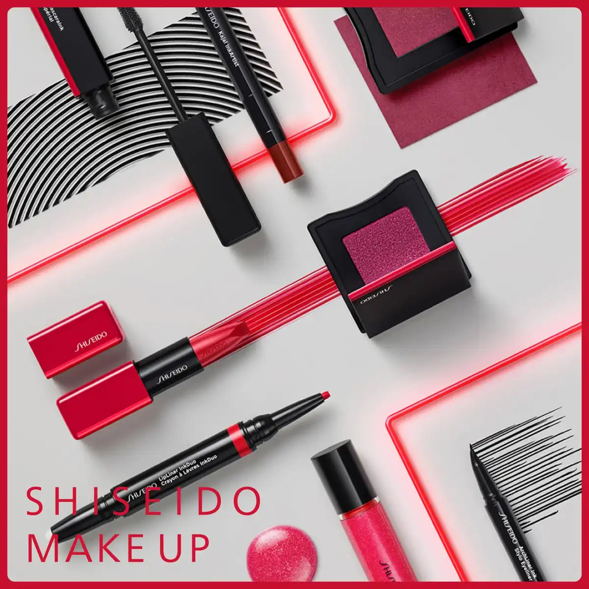 Shiseido Makeup Techno Satin Gel Lipstick 412 Energy Surge 3.3G