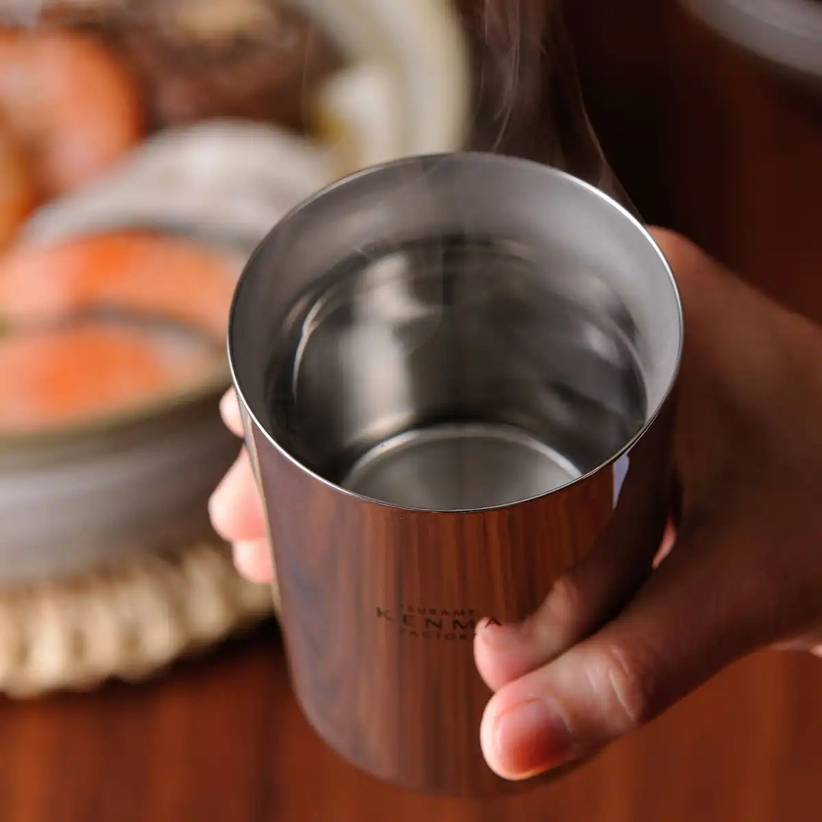 Wahei Freiz Tumbler Set Of 2 - 260Ml Wooden Box Stainless Steel Japan Tm-9859
