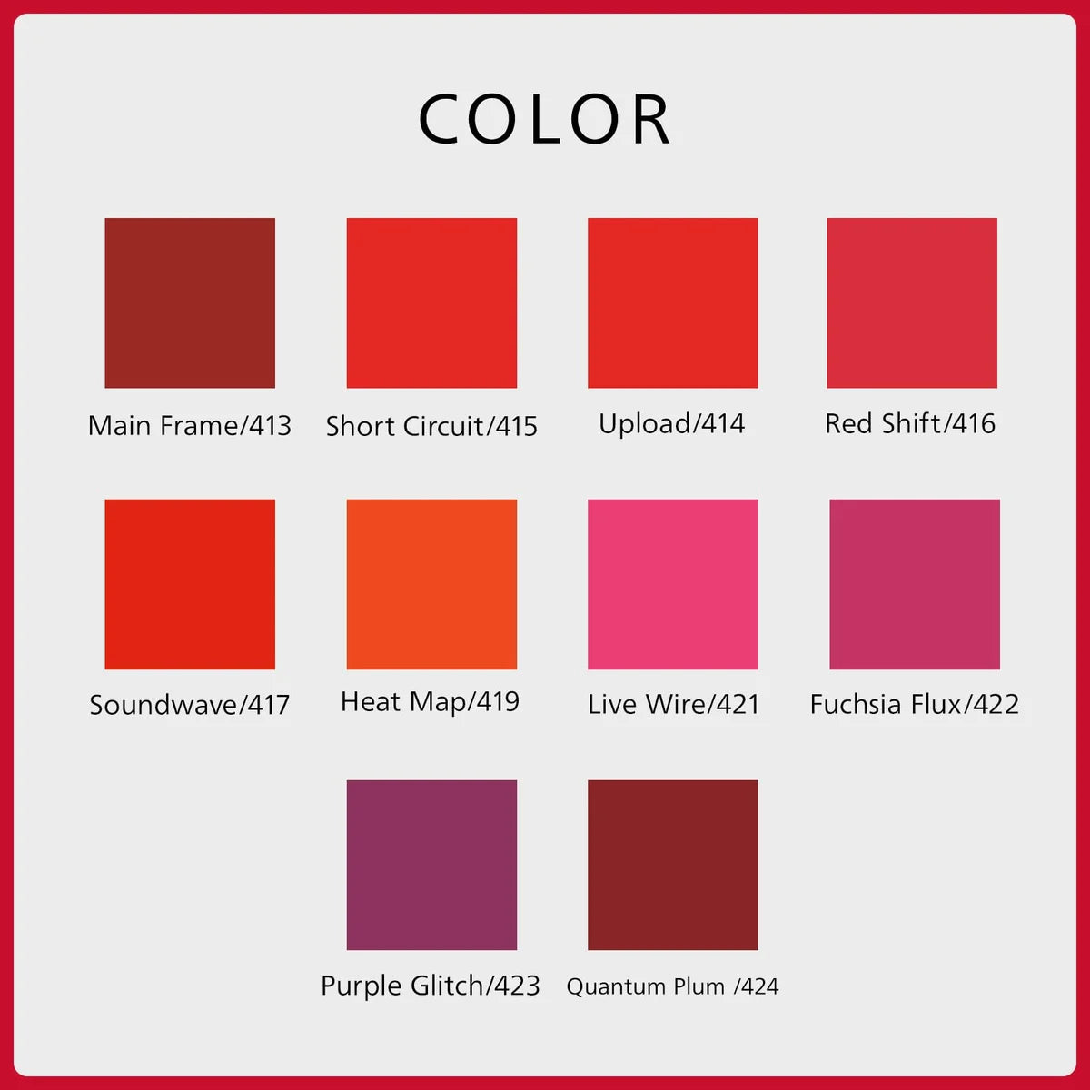 Shiseido Techno Satin Gel Lipstick 419 Heat Map 3.3G Moisturizing