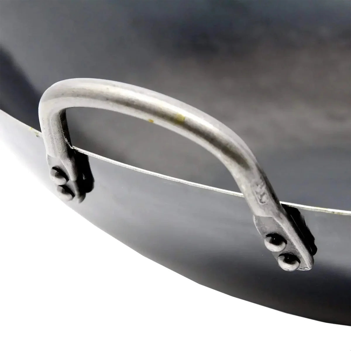 Yamada Hammered Iron Double-Handle Wok (1.2Mm Thickness) 42cm