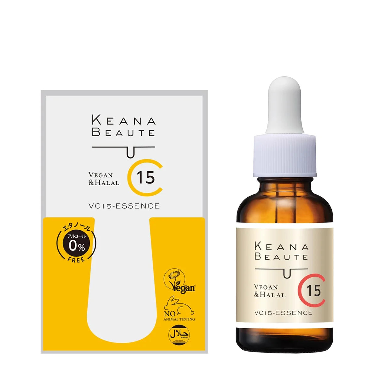 Keana Beaute Vc15 特濃精華液 33ml,維生素 C 含量增加 10% 在日本製造