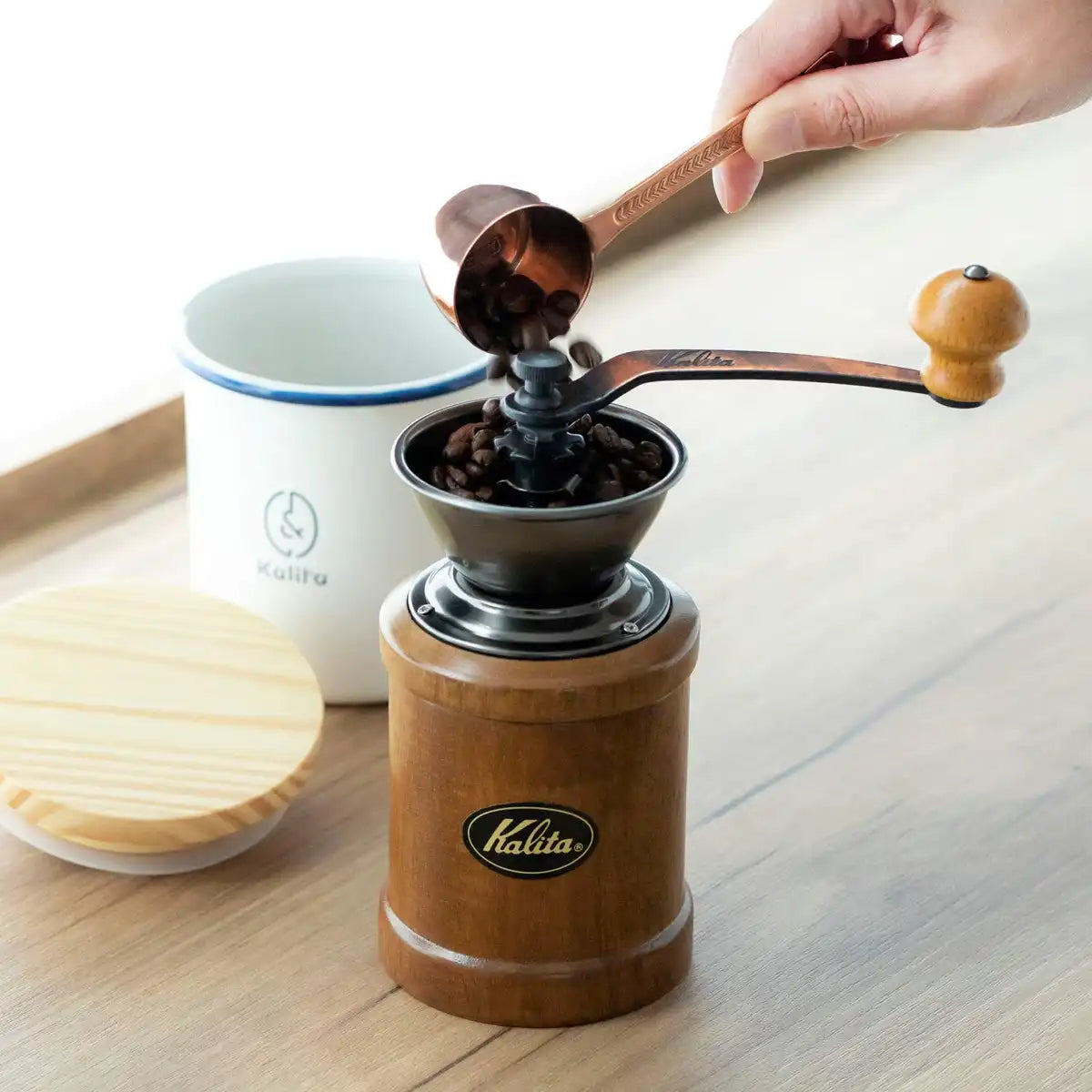Kalita Coffee Mill Hand Grinder KH-3 Japan Model 42077