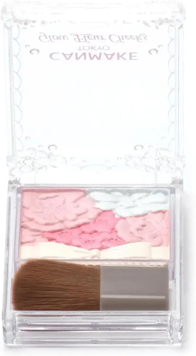 Canmake Grow Fleur Cheeks Powder Cheek Glossy Transparency