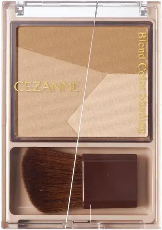 Cezanne Blend Color Shading Highlight Tone Eyeshadow Palette - 01 Warm Tone - 4939553530305