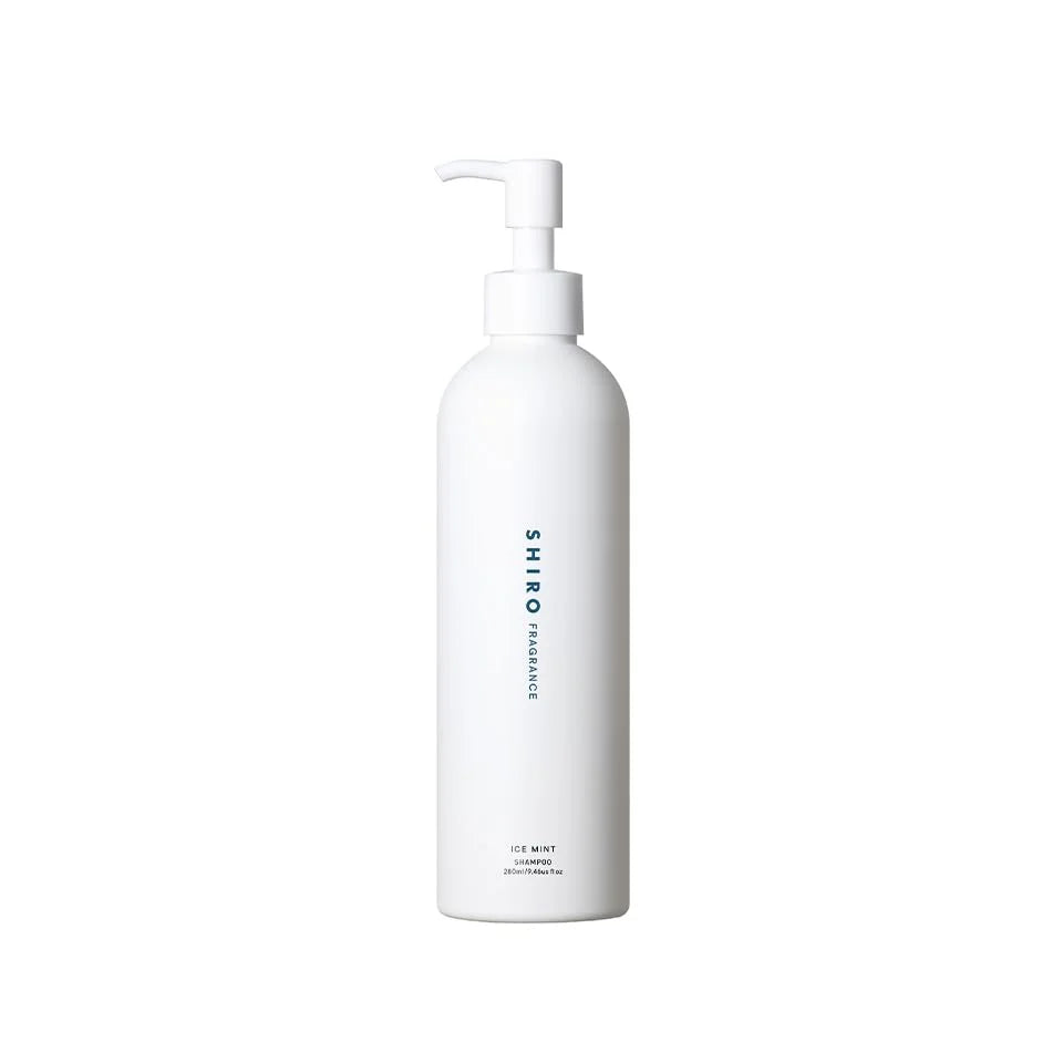 Shampoing Shiro Ice Mint 280Ml Nettoyant Rafraîchissant pour Tous Types de Cheveux