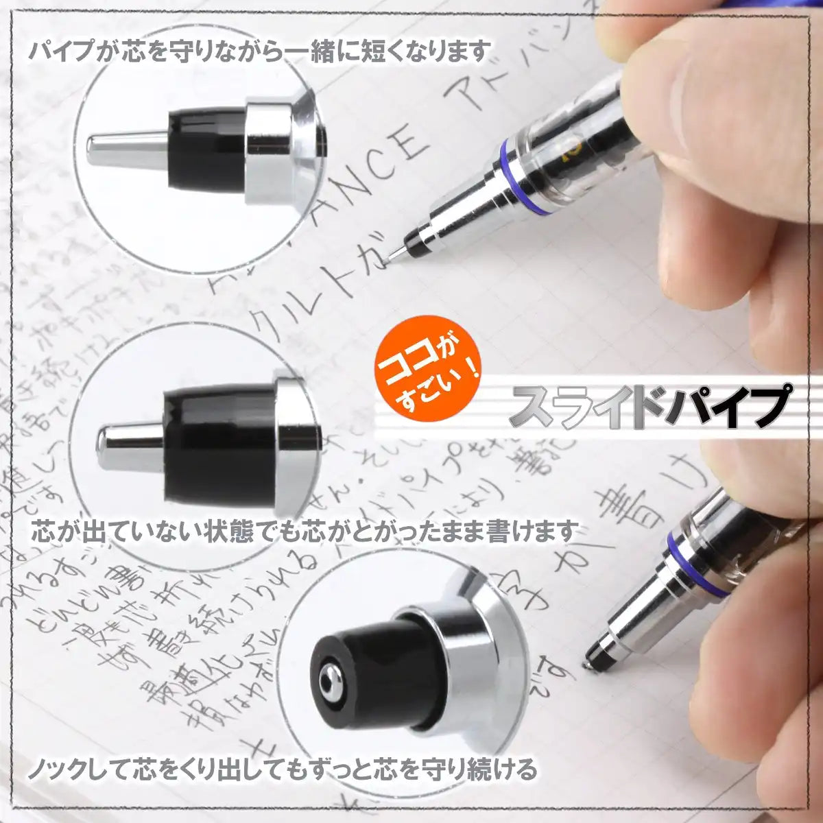 Mitsubishi Pencil Kurutoga Advance 0.5 Lime Green Mechanical Pencil M55591P.5 Made In Japan