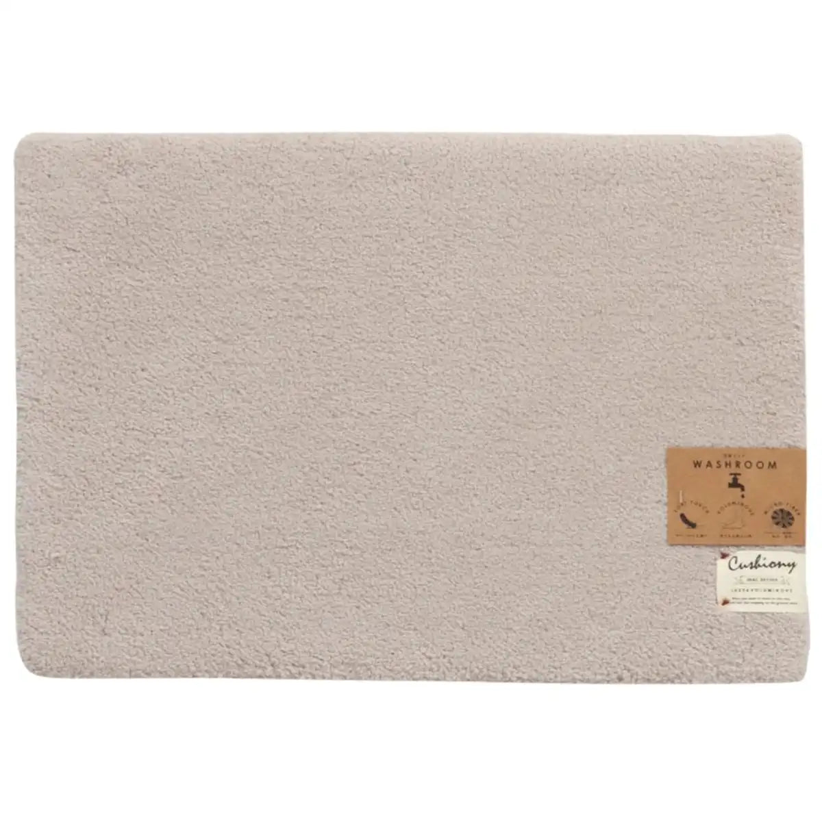 Senko Japan Bbcollection Cushion Wash Mat 45X65Cm Beige 50023