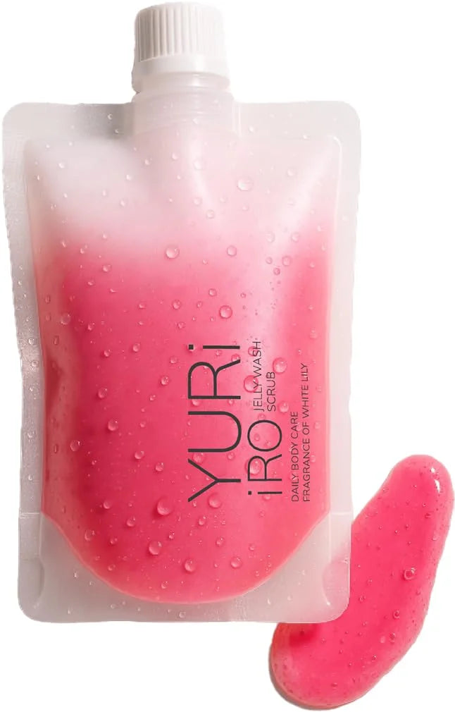 Gommage corporel YURiiRO White Lily 250ml - Aloe & 7 extraits de fruits