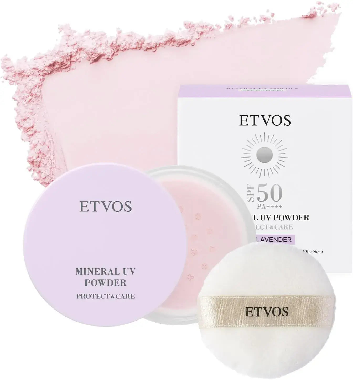Etvos Mineral UV Powder SPF50 PA Sunscreen Finishing Powder