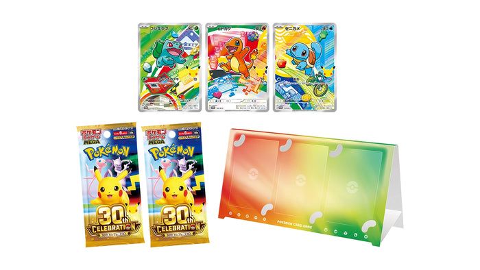 Pokémon Card Game MEGA 30th CELEBRATION Card Set Starters Pokémon