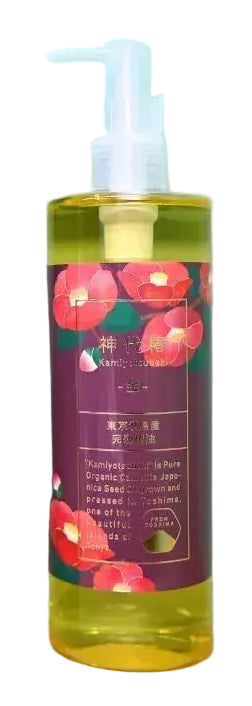 Jindai Tsubaki Shintai Camellia Pure Camellia Oil from Tokyo - 400ml - 4580756940158